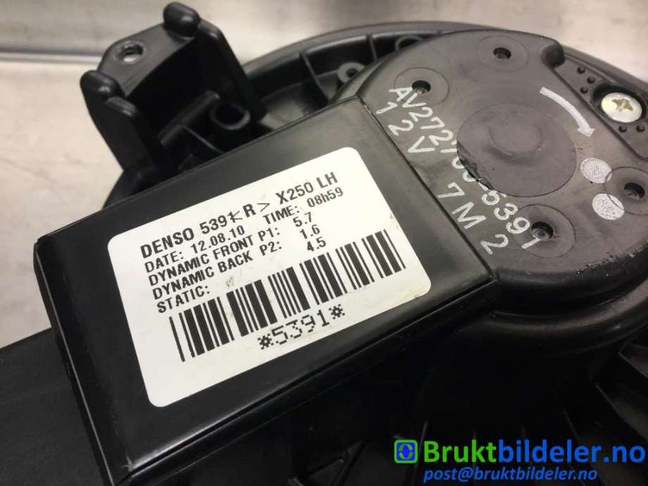 Varmeapparat motor til Jaguar XJ X351 2010-->>  (JAGUAR||AV272700-5391)
