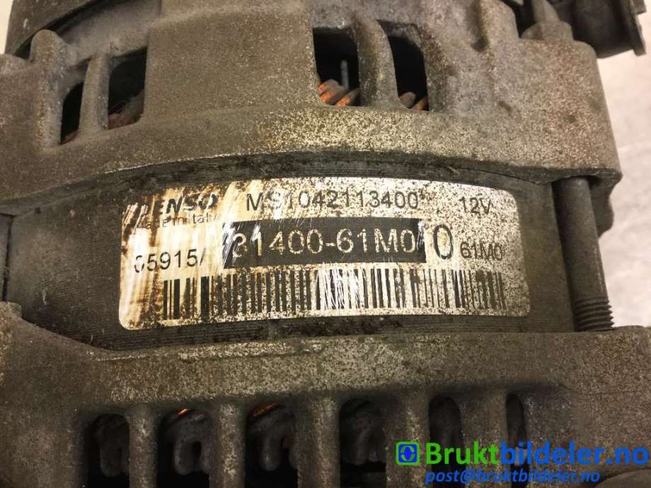 Dynamo til Suzuki Vitara 2015-->> (Type IV)  (SUZUKI|31400-61M0|MS1042113400|)