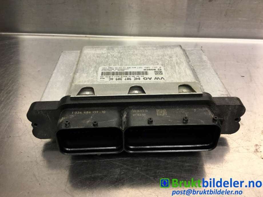 Styreenhet motor til VW Passat, 2015-2019 (Fase 1) (B8) (B8) (VOLKSWAGEN|04E 907 309 AC)