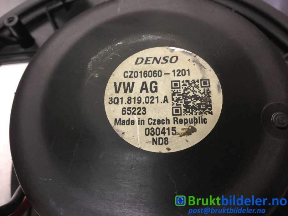 Varmeapparat motor til VW Passat 2015-2019 (Fase 1) (B8) (B8) (VOLKSWAGEN|3Q1 819 021 A|CZ016060-1201|)