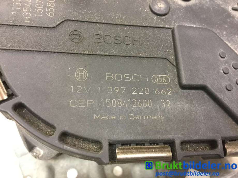 Viskermotor frontrute til VW Passat 2015-2019 (Fase 1) (B8) (B8) (VOLKSWAGEN|3G1 955 119 A|1 397 220 662|)