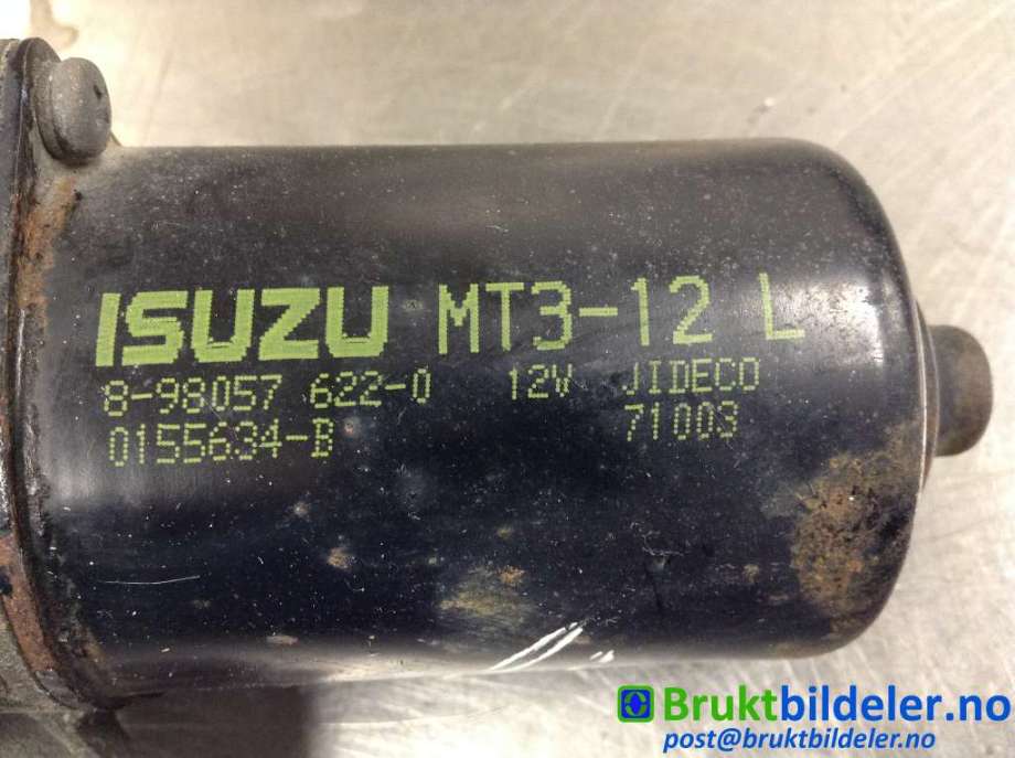 Viskermotor frontrute til Isuzu D-Max 2007-2012 (Type I) (ISUZU|898057-6220|0155634B|ISUZU MT3-12 L)