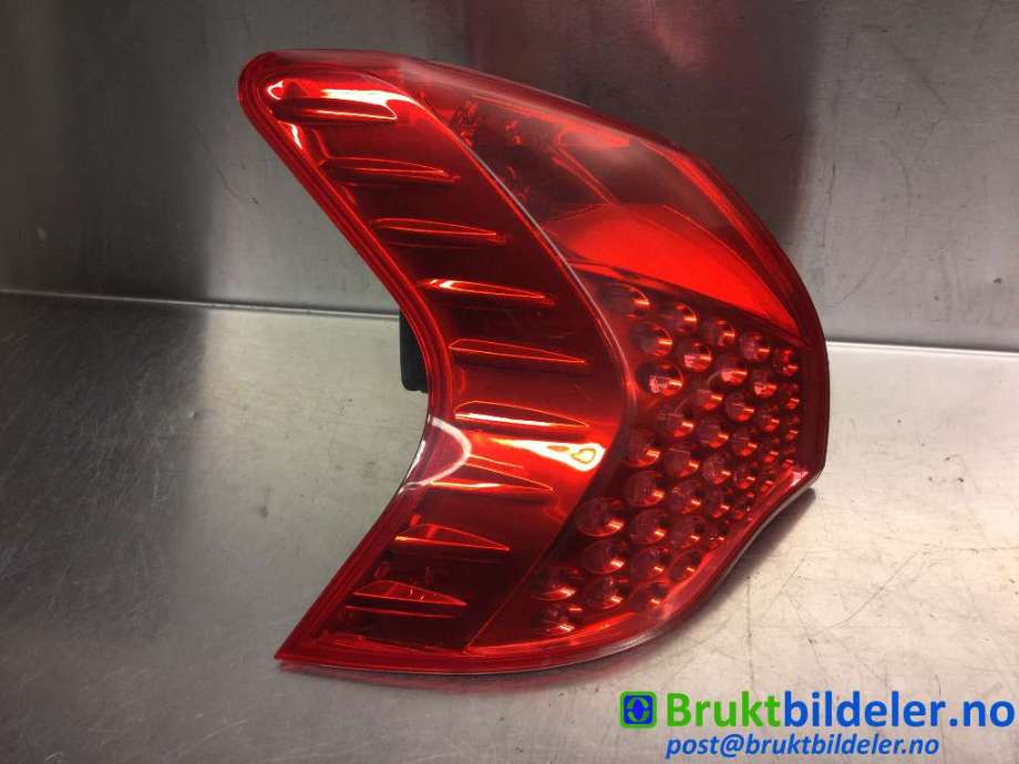 Baklykt venstre til Peugeot 3008, 2009-2016 (Type I)  (PEUGEOT|9683460880)