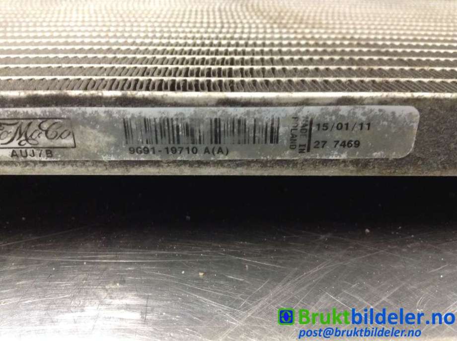 Aircondition radiator til Ford Mondeo 2011-2014 (Type IV, Fase 2)  (FORD|9G91-19710 A(A)|)
