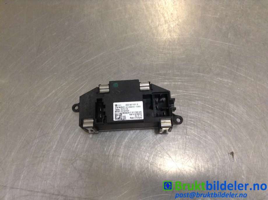 Varmeapparat motstand til VW Scirocco 2008-2013  (VOLKSWAGEN|3C0 907 521 D|F 011 500 045|)