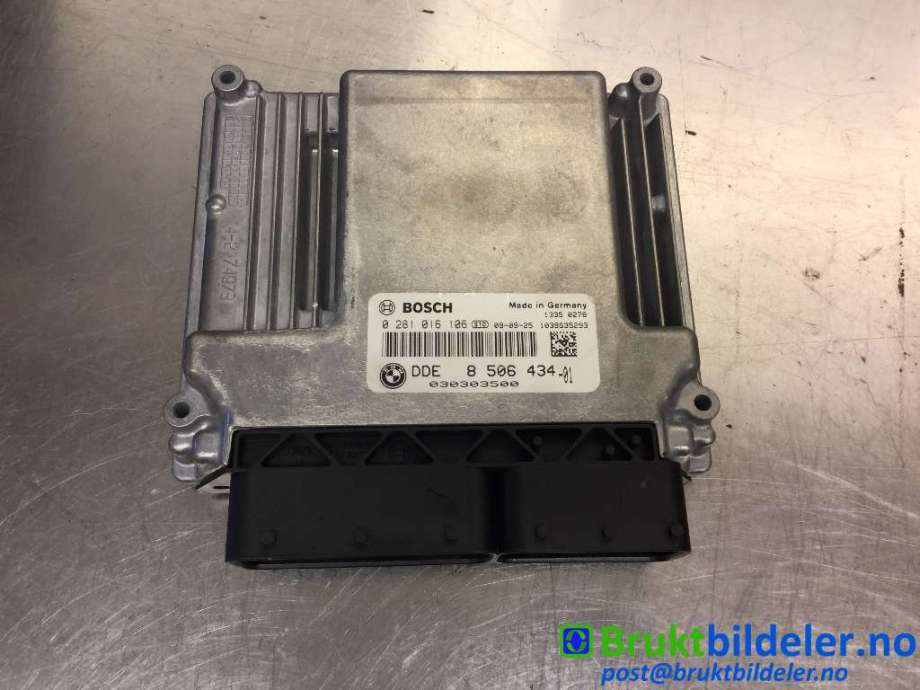 Styreenhet motor til BMW 3-Serie 2005-2011 (E90/E91/E92/E93) (E90/E91/E92/E93) (BMW|8 506 434|0 281 016 106|)