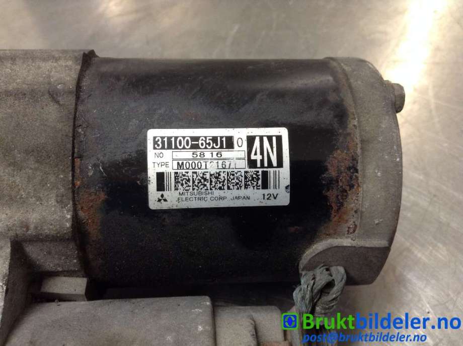 Starter til Suzuki Grand Vitara 2005-2015 (Type III) (SUZUKI|31100-65J1-0|M000T21671|)