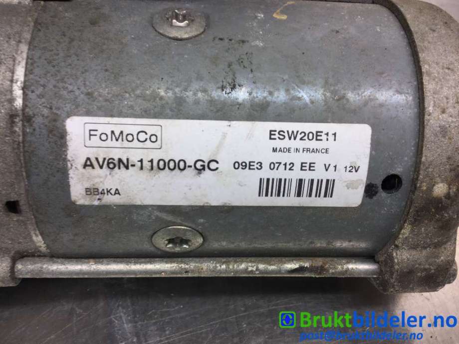 Starter diesel til Ford Mondeo 2011-2014 (Type IV, Fase 2) (FORD|AV6N-11000-GC|ESW20E11|)