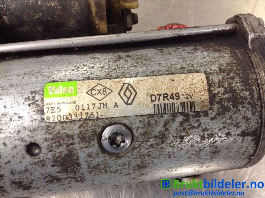 Starter diesel til Suzuki Grand Vitara 2005-2015 (Type III) (SUZUKI|7E5 0117JM A|8200331251|)
