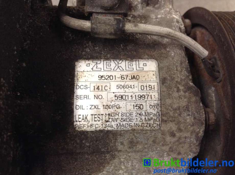 Aircondition kompressor til Suzuki Grand Vitara 2005-2015 (Type III)  (SUZUKI||5901119971)