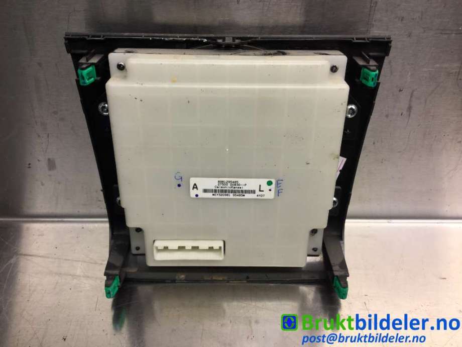 Varmeapparat betjening til Isuzu D-Max 2012-2017 (Type II, Fase 1) (ISUZU|8981295485|)