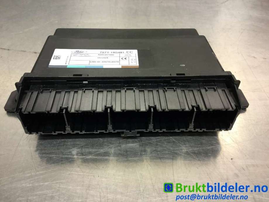 Styreenhet comfort (BCM) til Ford Mondeo 2011-2014 (Type IV, Fase 2) (FORD|7S7T-19G481-CC|5WK48799E|)