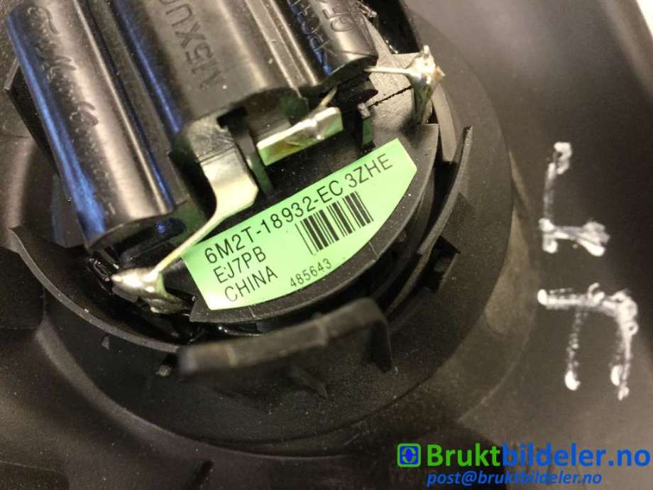 Bilstereo høyttaler til Ford Mondeo 2011-2014 (Type IV, Fase 2) (FORD|6M2T-18932-EC|)