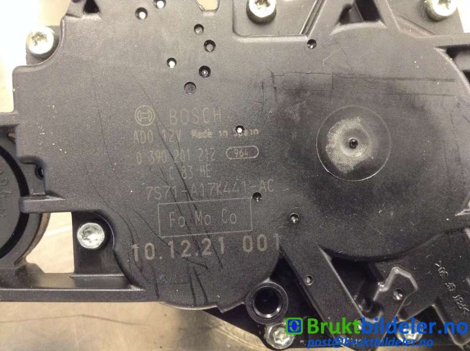 Viskermotor bakrute til Ford Mondeo 2011-2014 (Type IV, Fase 2) (FORD|7S71-A17K441-AC|0 390 201 212|)