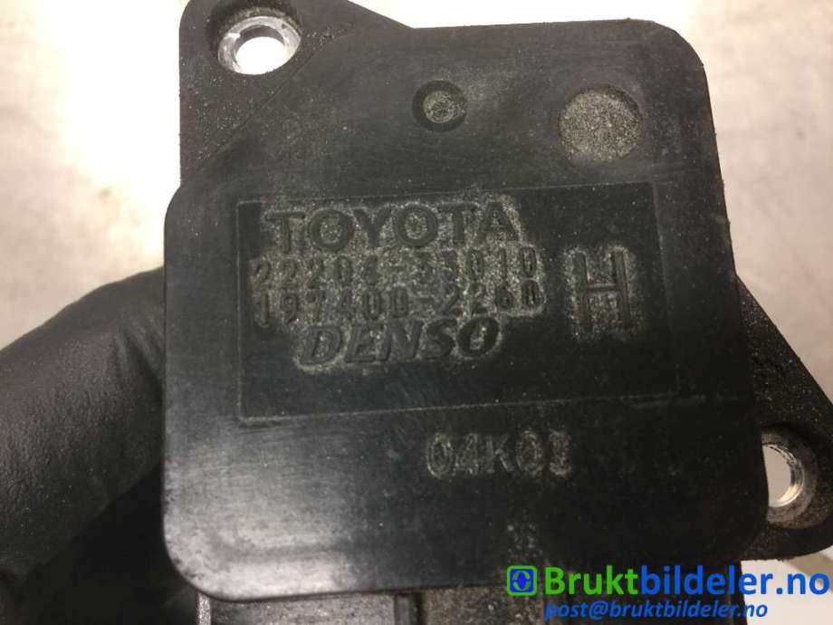 Luftmengde/luftmassemåler til Toyota Land Cruiser 120 2002-2009 (TOYOTA|22204-33010|197400-2260|)