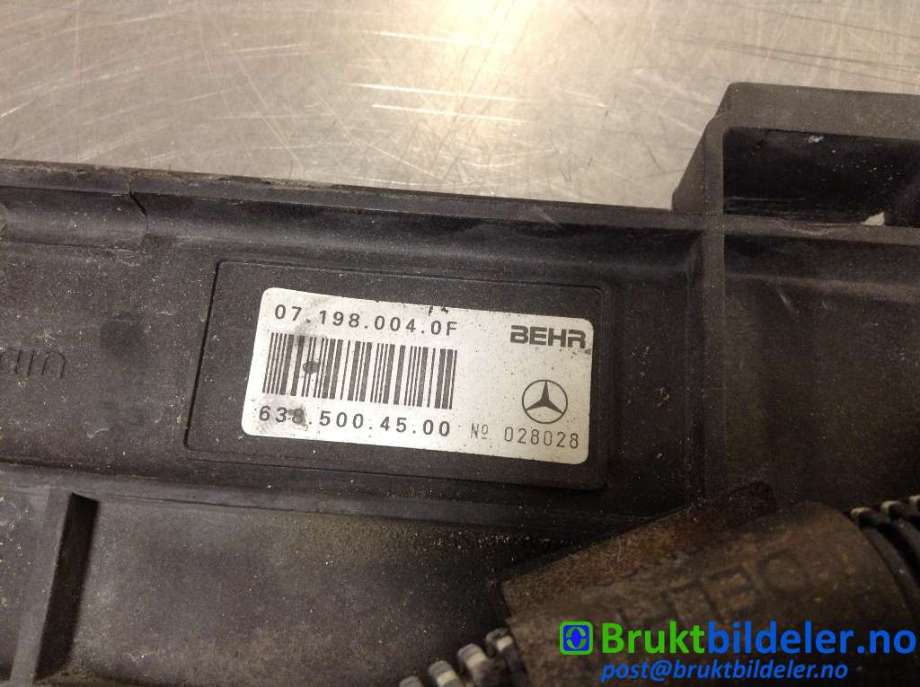 Kjølevifte til Mercedes Vito/Viano 1996-2003 (W638) (W638) (MERCEDES|638.500.45.00||638.500.20.93)