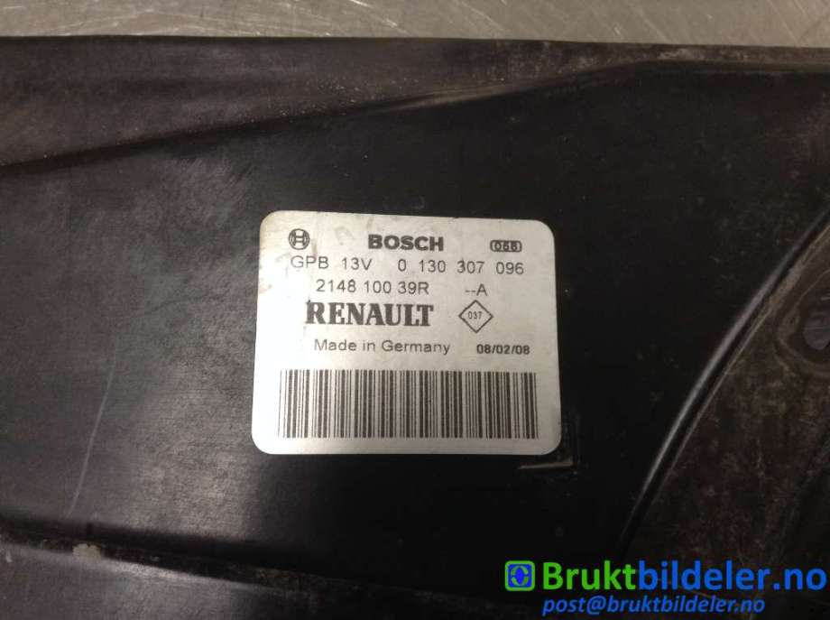 Aircondition diverse til Renault Laguna 2008-2010 (Type III, Fase 1)  (RENAULT||0 130 307 096)