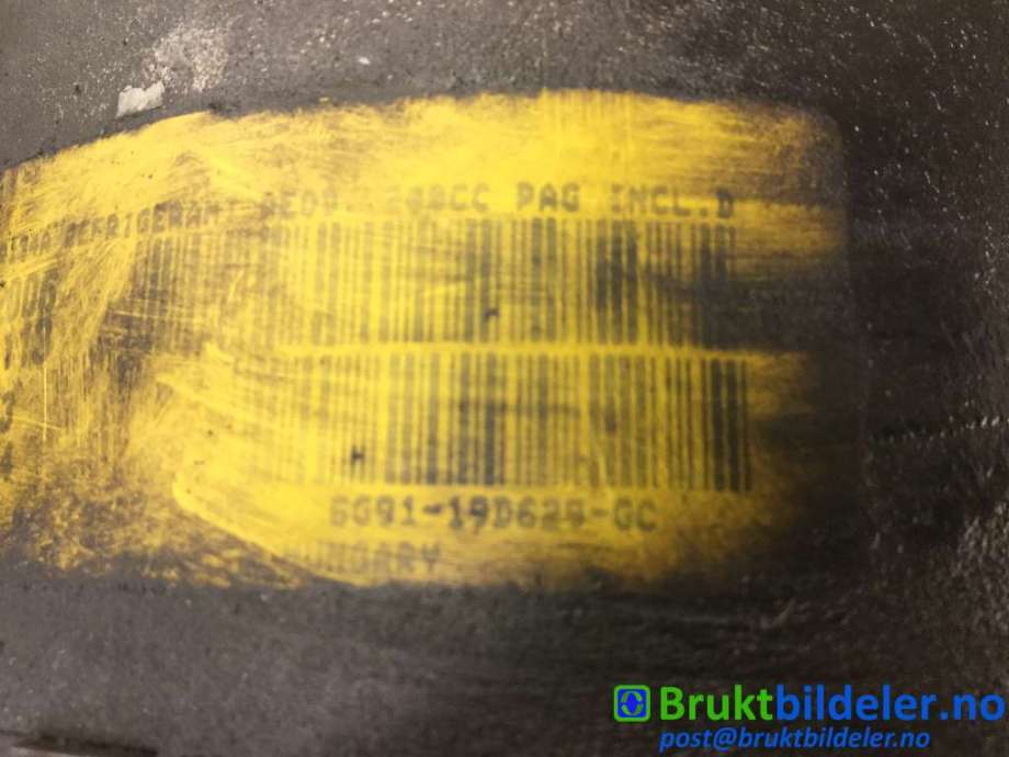 Aircondition kompressor til Ford S-Max 2006-2010 (Type I, Fase 1)  (FORD|6G91-19D629-GC|)