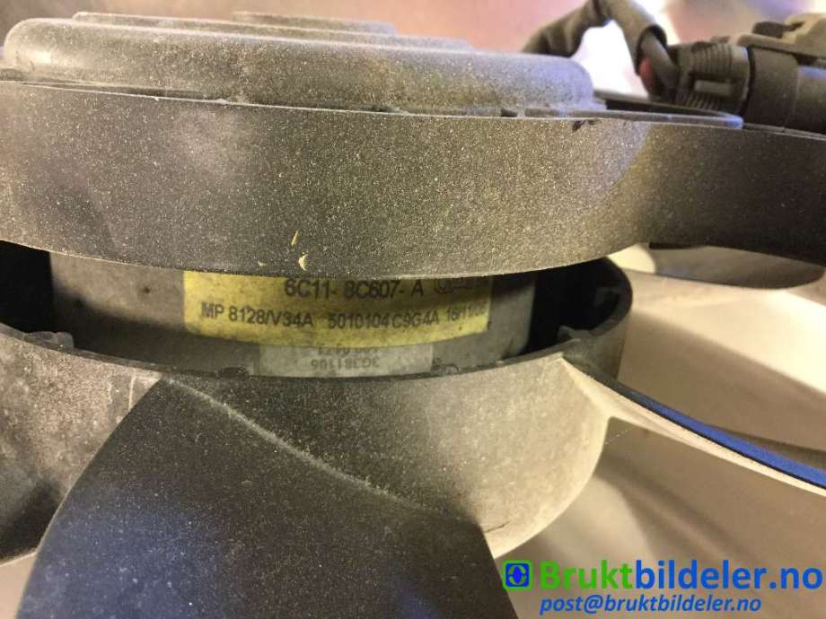 Kjølevifte til Ford S-Max 2006-2010 (Type I, Fase 1) (FORD|6C11-8C607-A|)