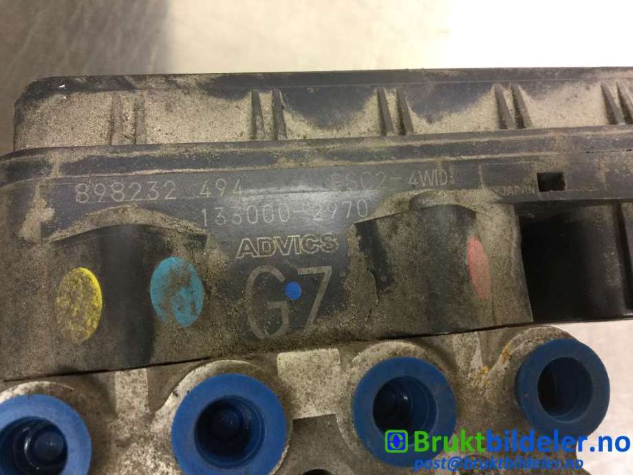 ABS sentral til Isuzu D-Max 2012-2017 (Type II, Fase 1) (ISUZU|8-98232-494|133000-2970|)
