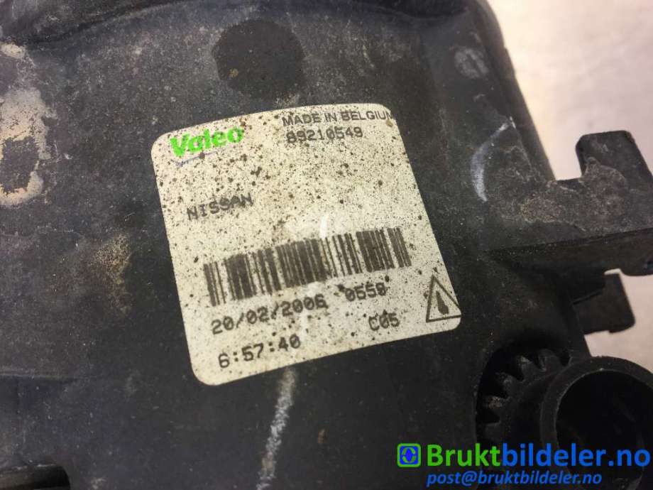 Tåkelykt venstre foran til Nissan Navara 2005-2010 (Fase 1) (D40) (D40) (NISSAN||89210549)