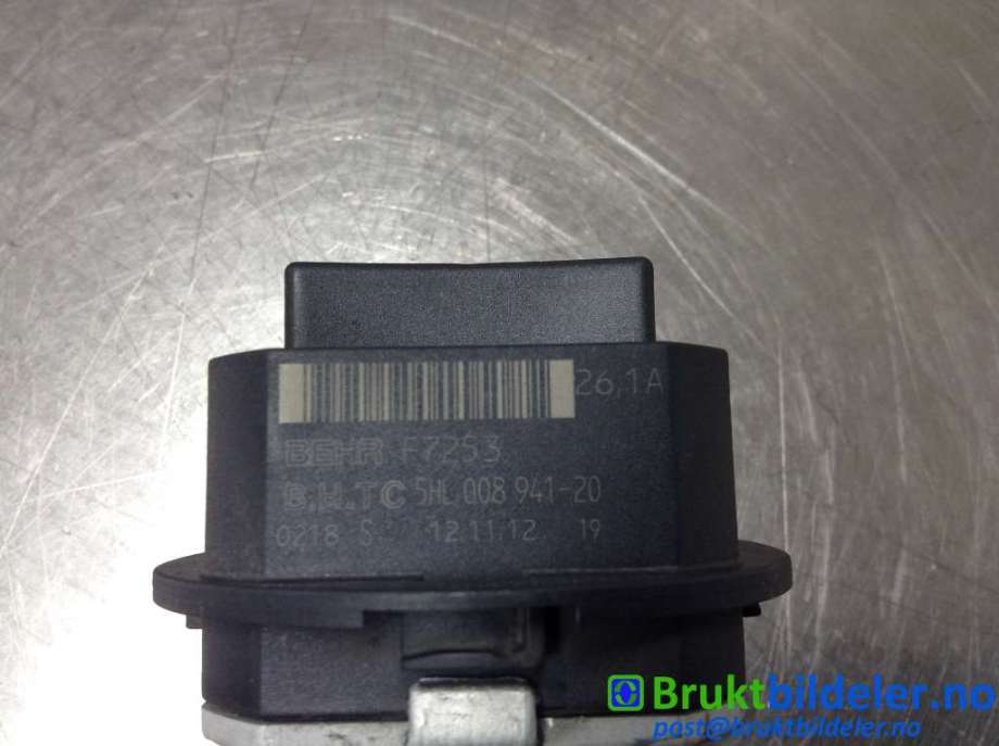 Varmeapparat motstand til Volvo XC60 2008-2013 (Type I, Fase 1)  (VOLVO|5HL 088 941-20|F7253|)
