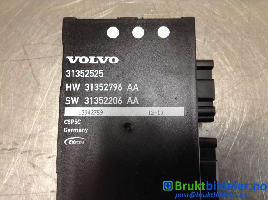 Styreenhet diverse til Volvo XC60 2008-2013 (Type I, Fase 1)  (VOLVO|31352525|)