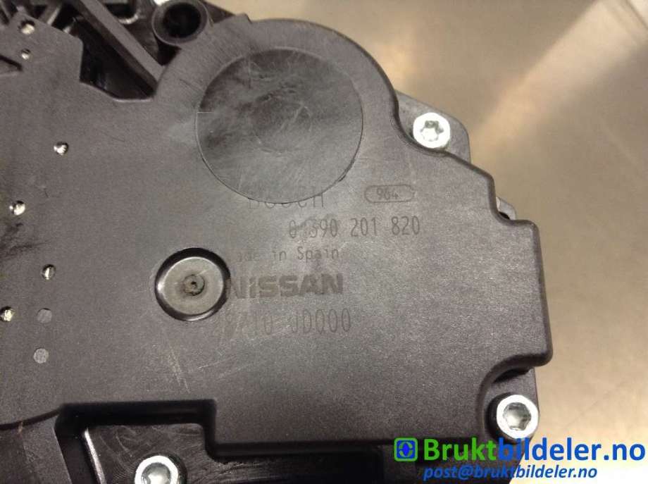 Viskermotor bakrute til Nissan Qashqai 2010-2014 (Type I, Fase 2)  (NISSAN|28710JD000|0 390 201 820|)