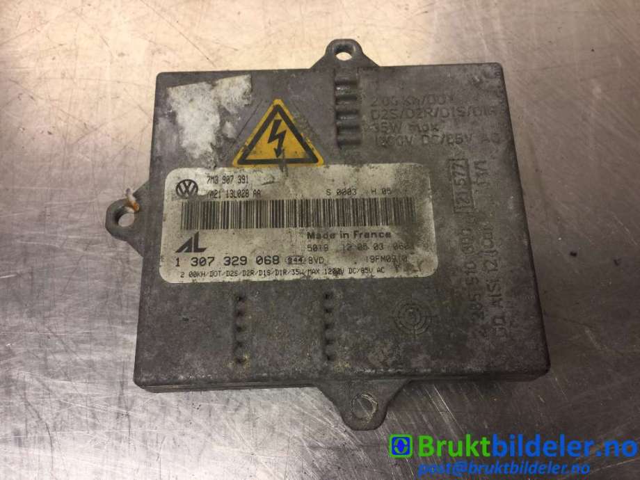 Styreenhet xenon/ballast til VW Sharan 2000-2010 (Type I, Fase 2)  (VOLKSWAGEN|7M3 907 391|1 307 329 068|)