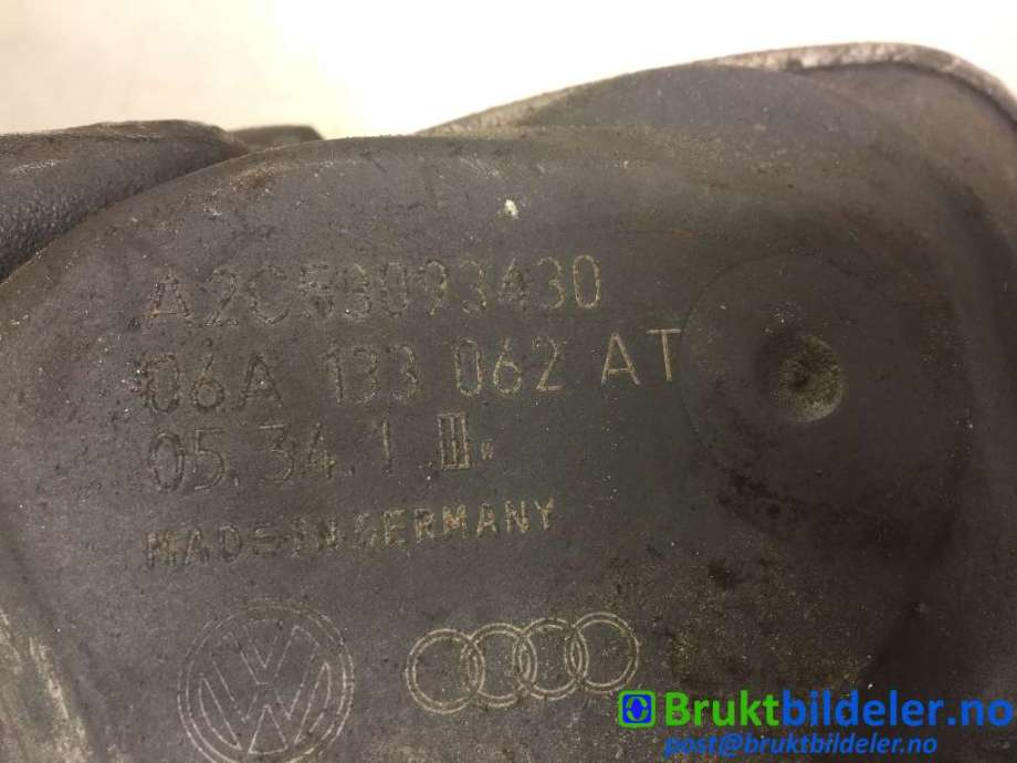 Spjeldhus til Audi A3 2003-2008 (Type II, Fase 1)  (AUDI|06A 133 062 AT|A2C53093430|)