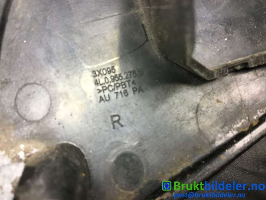 Lyktespylerdyse til Audi Q7 2010-2015 (Type I, Fase 2)  (AUDI|4L0 955 276 G|)