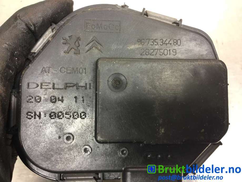Spjeldhus til Ford Focus 2011-2014 (Type III, Fase 1) (FORD|9673534480|28275019|)