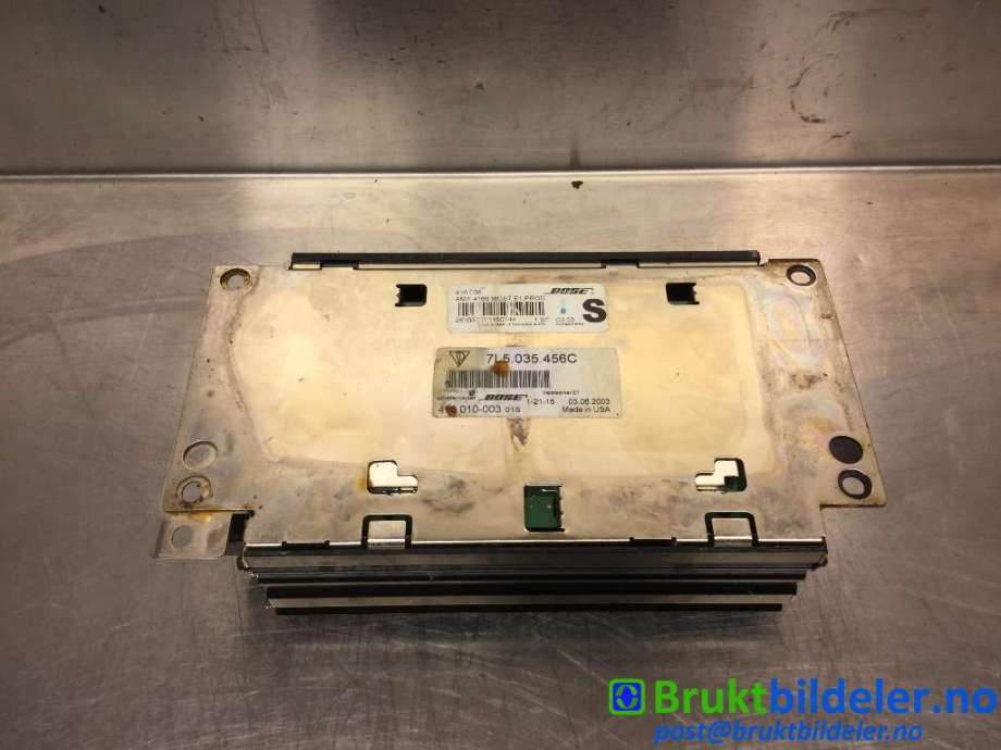 Bilstereo forsterker til Porsche Cayenne 2002-2006 (Fase 1) (9PA) (9PA) (PORSCHE|7L5 035 456 C|)