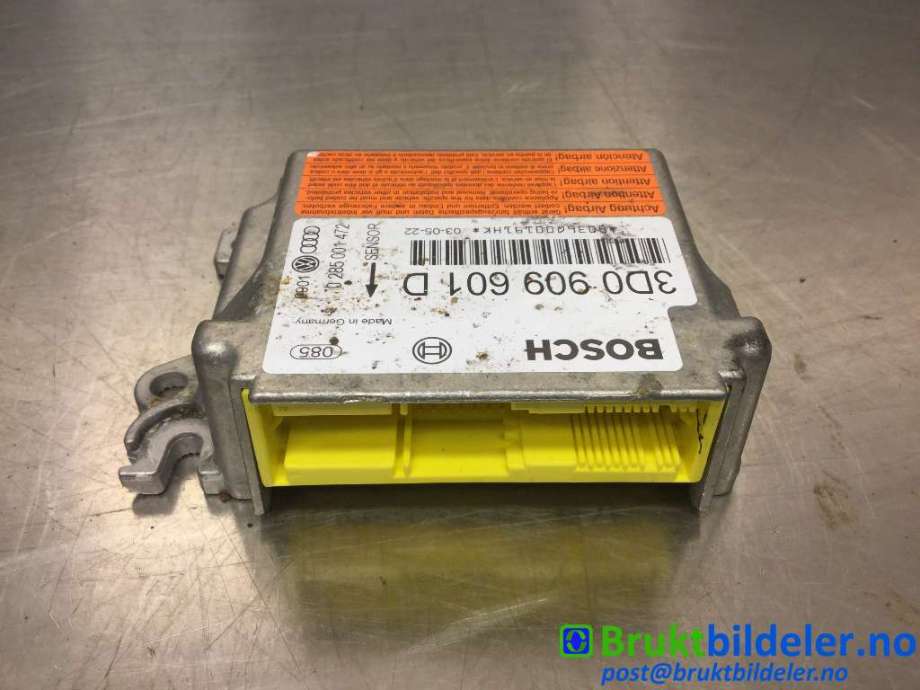 Airbag elektronikk til Porsche Cayenne 2002-2006 (Fase 1) (9PA) (9PA) (PORSCHE|3D0 909 601 D|0 285 001 472|)