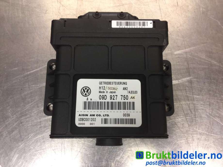 Styreenhet girkasse til Porsche Cayenne 2002-2006 (Fase 1) (9PA) (9PA) (PORSCHE|09D 927 750 AK|UDBC001202|)