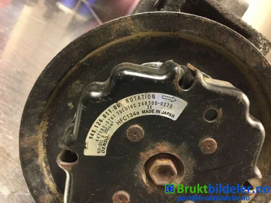 Aircondition kompressor til Porsche Cayenne 2002-2006 (Fase 1) (9PA) (9PA) (PORSCHE|94812601100|447220-9111|)