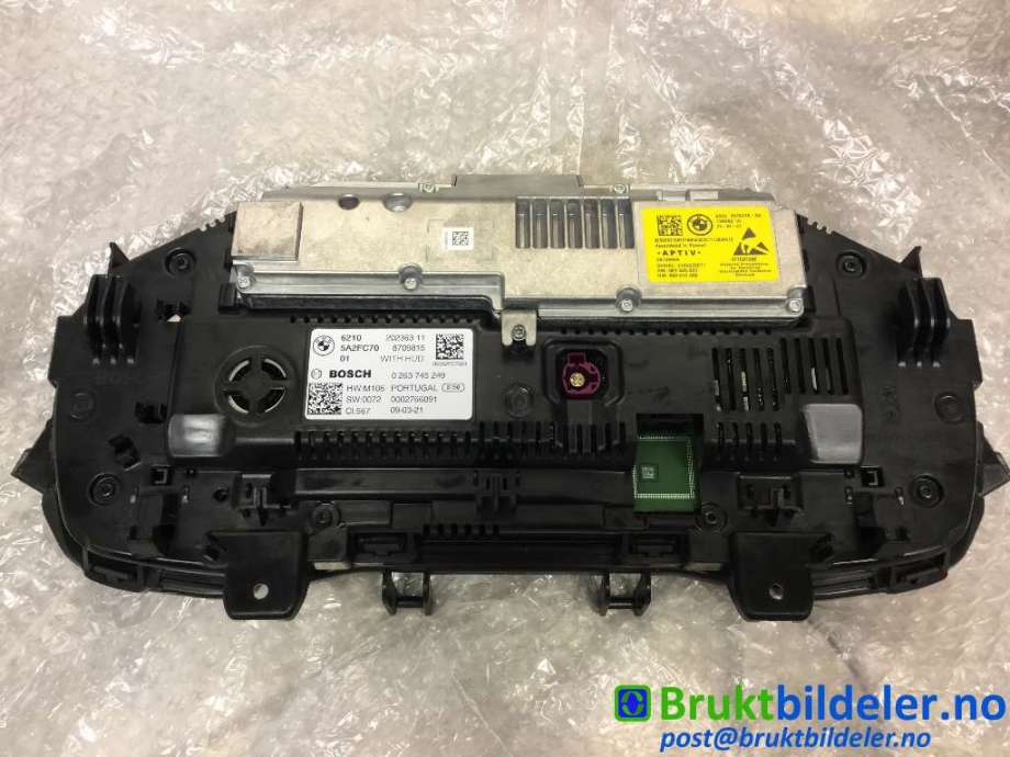 Instrumentpanel til BMW X5 2018-->> (G05) (G05) (BMW|6210 5A2FC70|0 263 745 249|)