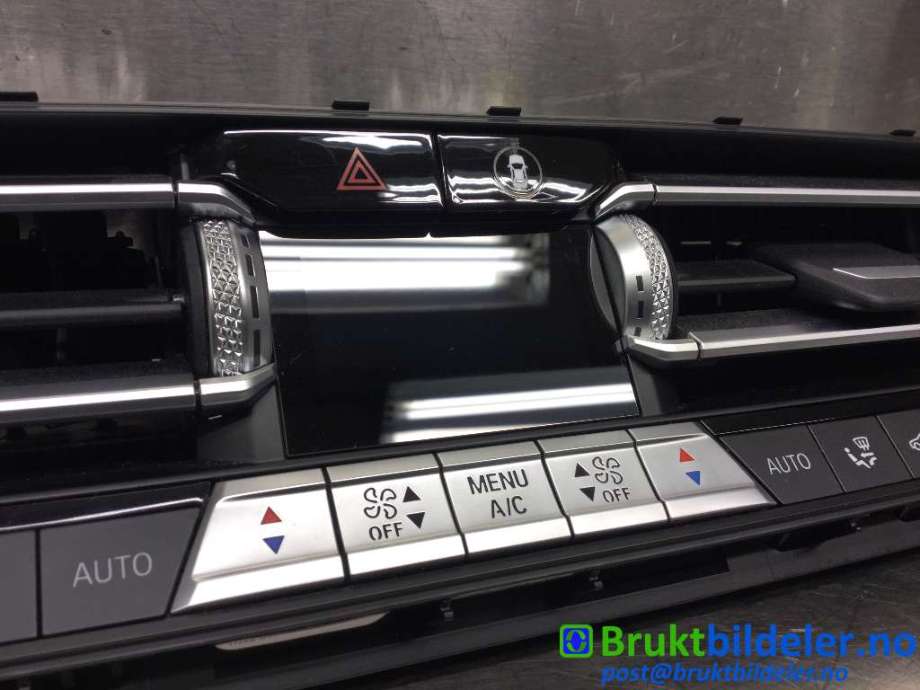 Varmeapparat betjening til BMW X5 2018-->> (G05) (G05) (BMW|6411 5A05288|)
