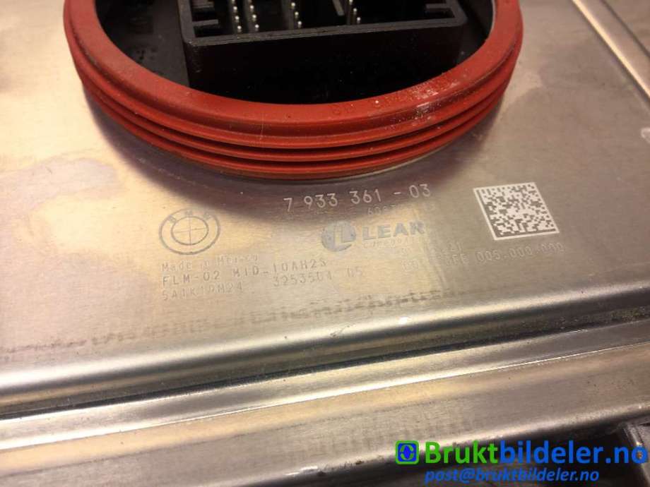 Styreenhet xenon/ballast til BMW X5 2018-->> (G05) (G05) (BMW|7933631||6311 7933361-03)