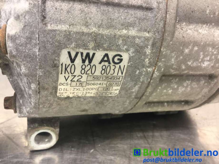 Aircondition kompressor til Škoda Octavia 2005-2008 (Type II, Fase 1) (SKODA|1K0 820 803 N|)
