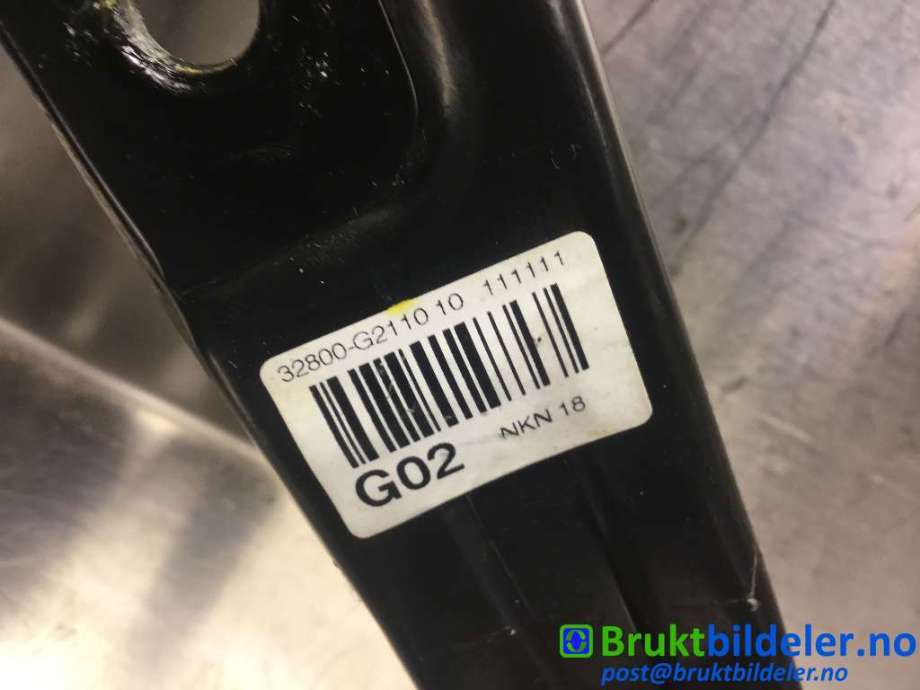 Pedal gass/brems/clutch til Hyundai Ioniq Electric 2019-->> (Fase 2)  (HYUNDAI|32800-G2110|)