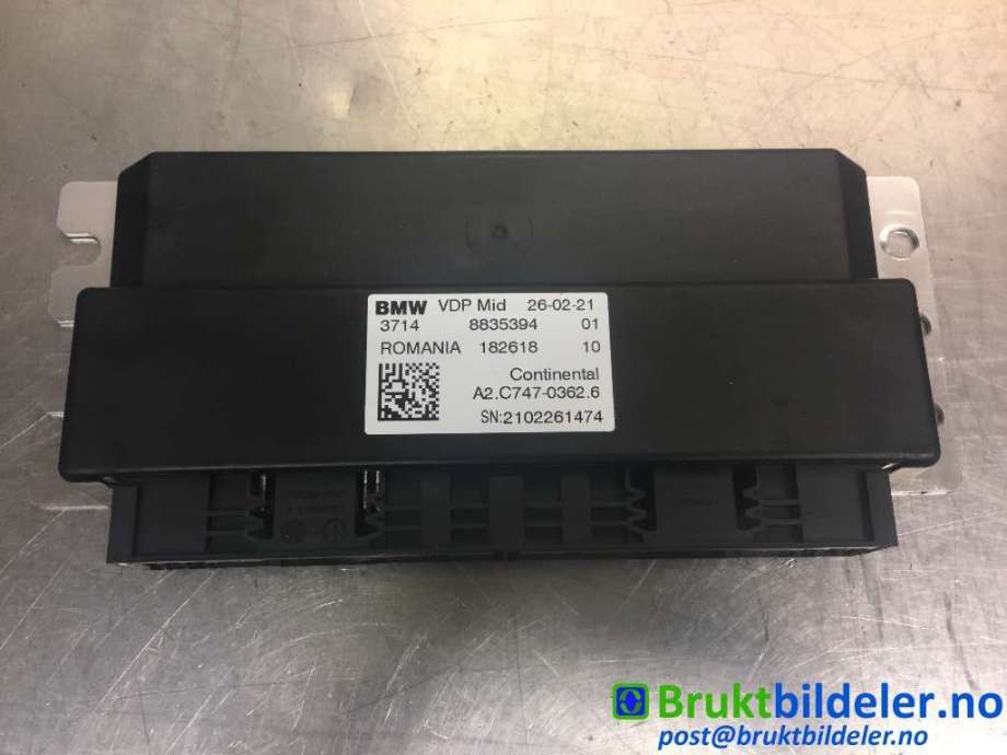 Styreenhet diverse til BMW X5 2018-->> (G05) (G05) (BMW|3714 8835394|A2.C747-0362.6|)