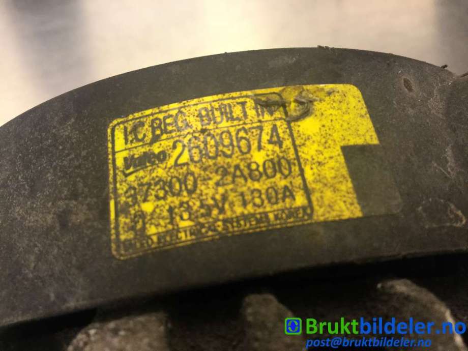 Dynamo til Hyundai i40 2012-2017  (HYUNDAI|37300 2A800|2609674|)