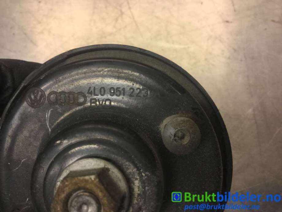 Horn/signalhorn til Audi Q7 2010-2015 (Type I, Fase 2) (AUDI|4L0 951 223 A|)