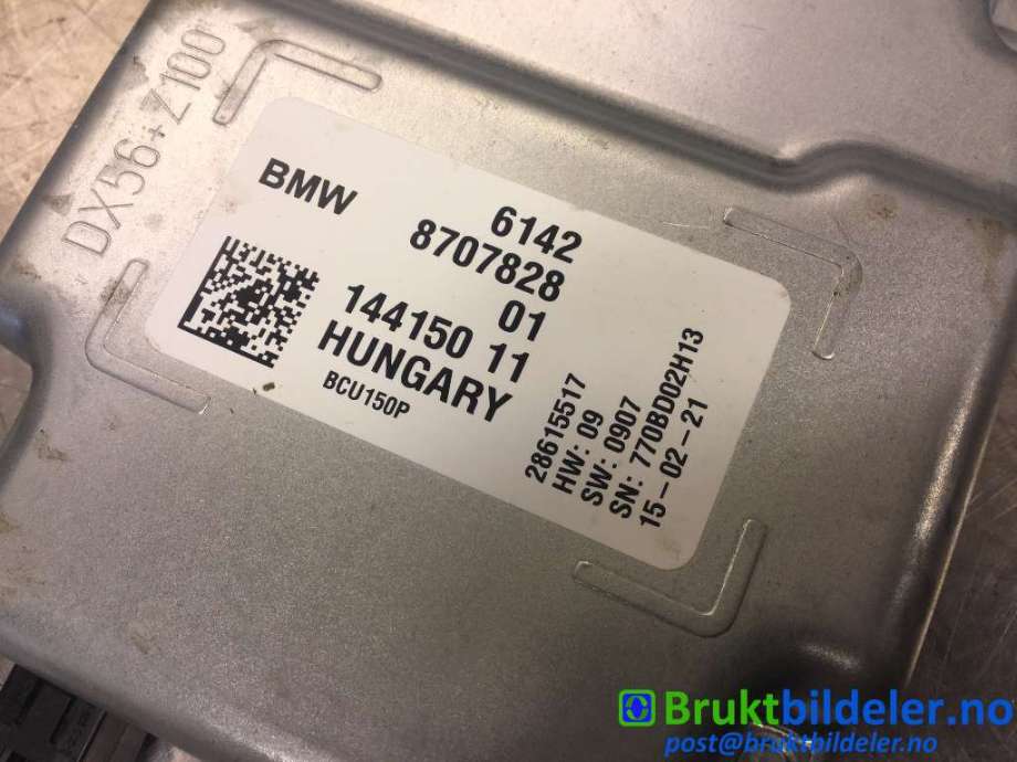 Styreenhet batteri til BMW X5 2018-->> (G05) (G05) (BMW|61428707828|144150-11|)