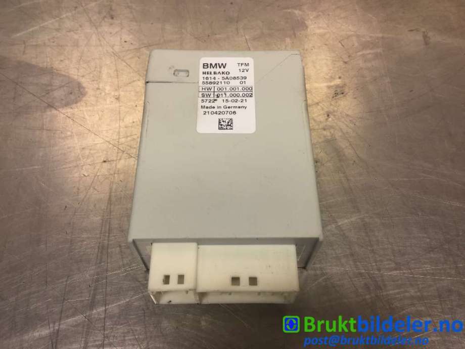 Styreenhet drivstoffpumpe til BMW X5, 2018-->> (G05) (G05) (BMW|1614 5A08539)