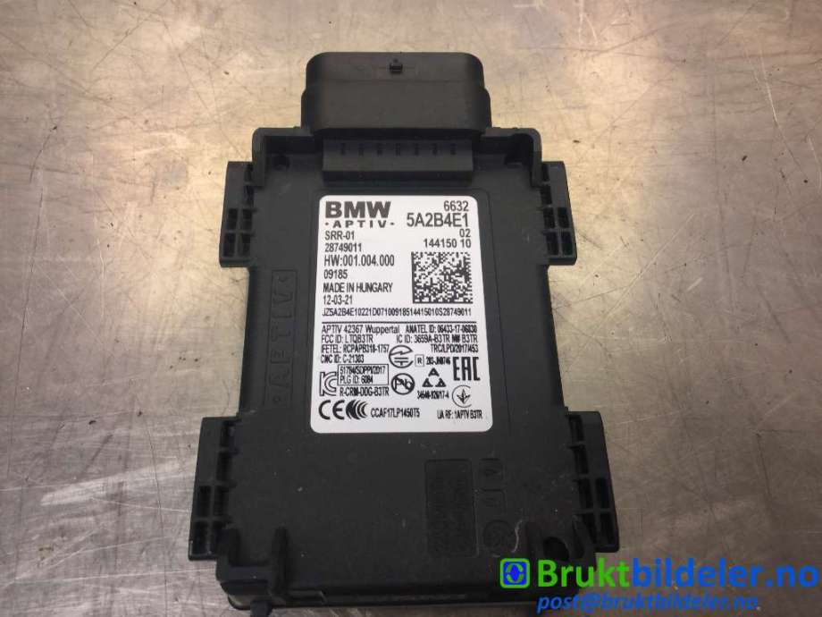 Sensor radar til BMW X5 2018-->> (G05) (G05) (BMW|5A2B4E1||66325A2B4E1)