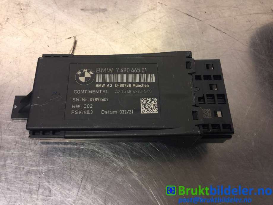 Styreenhet sete til BMW X5 2018-->> (G05) (G05) (BMW|7490465|A2C7484270400|61357490465)