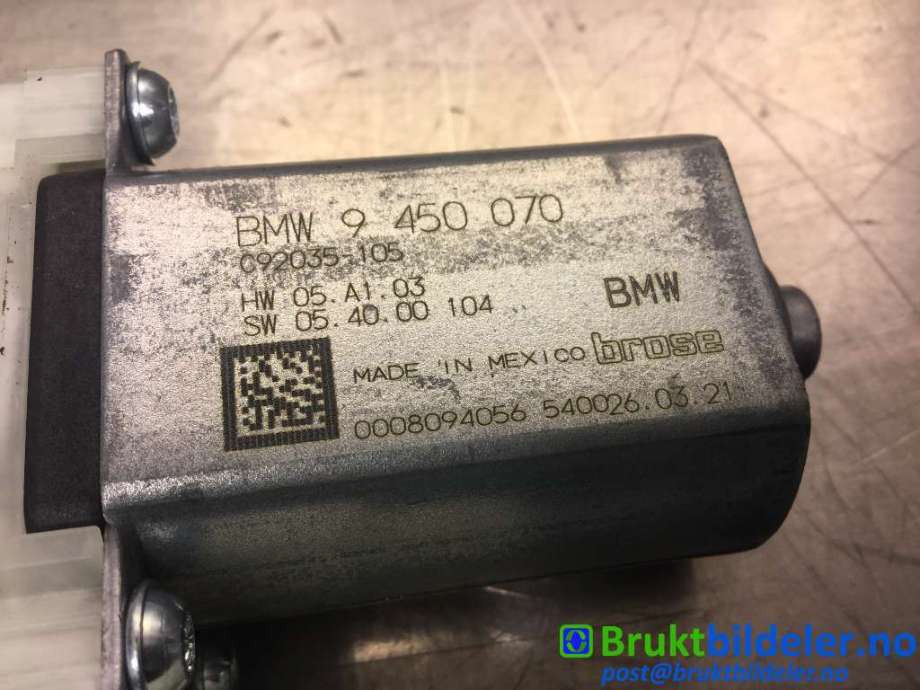 Ruteheis høyre foran til BMW X5 2018-->> (G05) (G05) (BMW|9450070|)