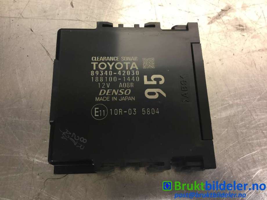 Styreenhet diverse til Toyota RAV4, 2013-2015 (Type IV, Fase 1)  (TOYOTA|89340-42030)
